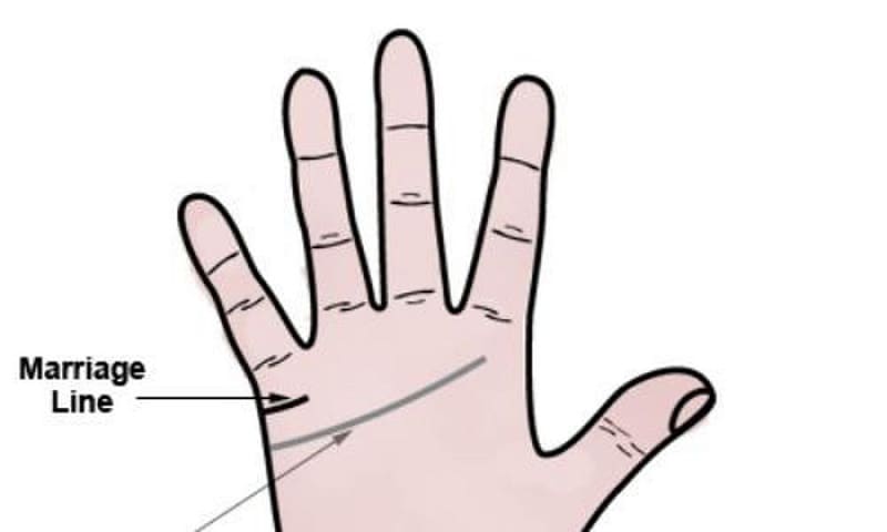 bàn tay có 2 đường tình duyên